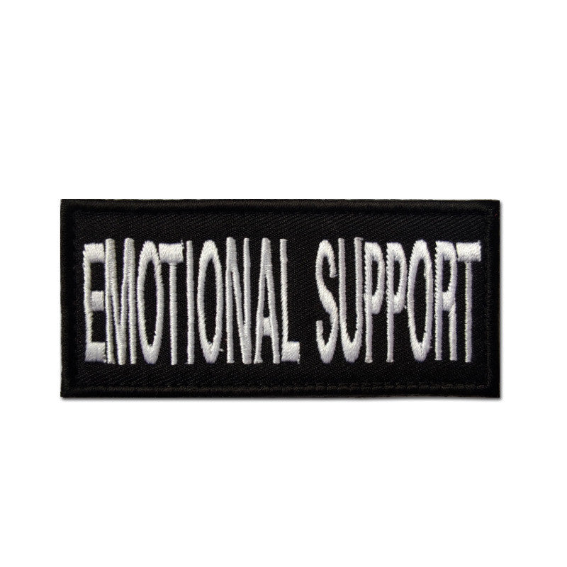 Embroidered Velcro Pet Dog Carrier Sticker Stamp Service Dog